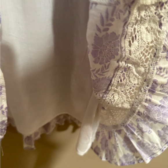 BB Dakota lavender floral mini dress in pristine condition, size medium - Picture 6 of 7